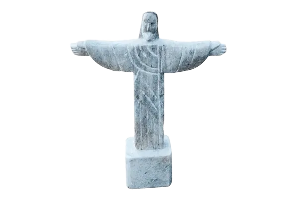 Cristo Redentor em pedra sabão