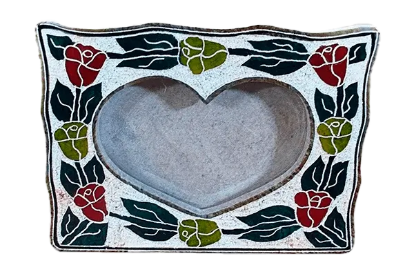 Porta retrato coração